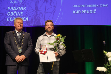 Slavnostna seja občinskega sveta občine Cerknica ob občinskem prazniku s podelitvijo priznanj 35 Foto Ljubo Vukelič
